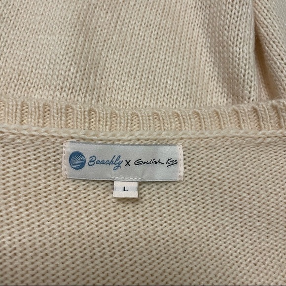 Beachly x Goldfish KISS Tropical Vibes sweater Large - Picture 5 of 7